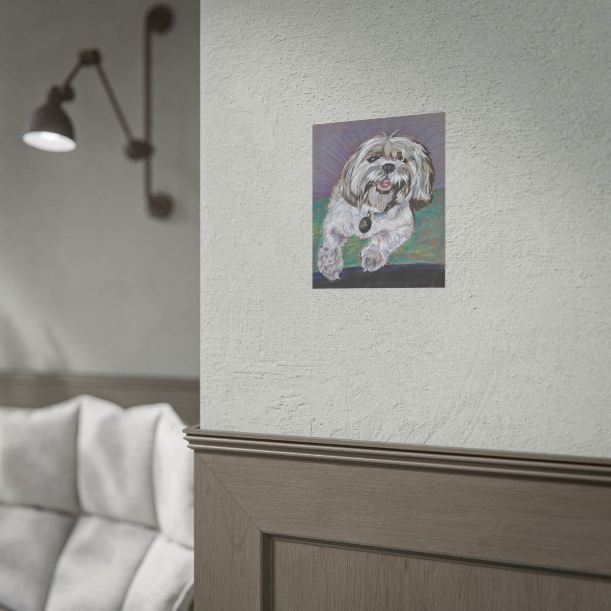 Shih Tzu Cloud in her Element- Rolled Posters